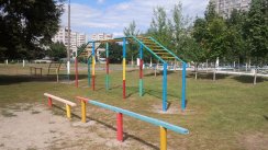 Площадка для воркаута в городе Гомель №258 Средняя Советская фото